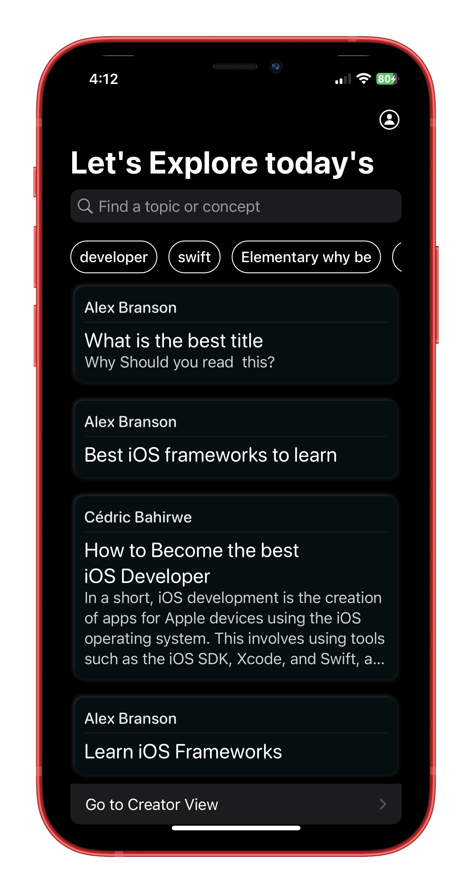 SwiftByte preview